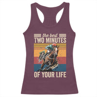 Horse Race Derby Racerback Tank Top The Best Two Minutes Of Your Life