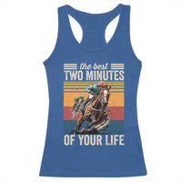 Horse Race Derby Racerback Tank Top The Best Two Minutes Of Your Life