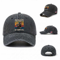 Horse Race Derby Washed Cotton Baseball Cap The Best Two Minutes Of Your Life