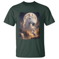 Horse Neighing To The Moon T Shirt Vintage 90s Animal Horse Lover Equestrian