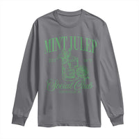 Mint Julep Social Club KY Funny Derby Cocktail Long Sleeve Shirt