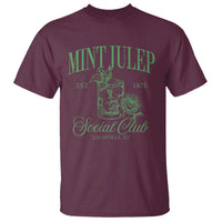 Mint Julep Social Club KY Funny Derby Cocktail T Shirt