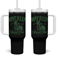Mint Julep Social Club KY Funny Derby Cocktail Tumbler With Handle