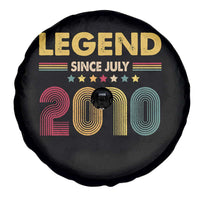 July 16th Birthday Spare Tire Cover Legends Since July 2010 Retro Bday