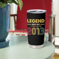 July 13th Birthday Tumbler Cup Legends Since July 2013 Retro Bday