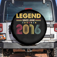 June 10th Birthday Spare Tire Cover Legends Since June 2016 Retro Bday