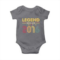 June 10th Birthday Baby Onesie Legends Since June 2016 Retro Bday