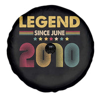 June 16th Birthday Spare Tire Cover Legends Since June 2010 Retro Bday