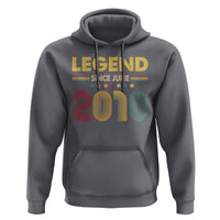 June 16th Birthday Hoodie Legends Since June 2010 Retro Bday