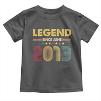 June 13th Birthday Toddler T Shirt Legends Since June 2013 Retro Bday