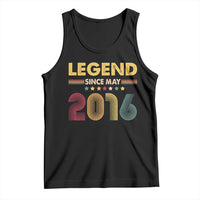 May 10th Birthday Tank Top Legends Since May 2016 Retro Bday