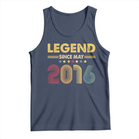 May 10th Birthday Tank Top Legends Since May 2016 Retro Bday