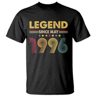 May 30th Birthday T Shirt Legends Since May 1996 Retro Bday