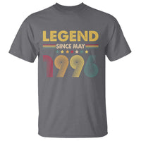 May 30th Birthday T Shirt Legends Since May 1996 Retro Bday
