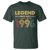 May 30th Birthday T Shirt Legends Since May 1996 Retro Bday