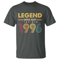 May 30th Birthday T Shirt Legends Since May 1996 Retro Bday