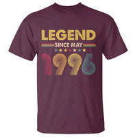 May 30th Birthday T Shirt Legends Since May 1996 Retro Bday