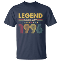 May 30th Birthday T Shirt Legends Since May 1996 Retro Bday