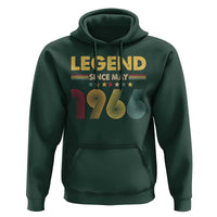 May 60th Birthday Hoodie Legends Since May 1966 Retro Bday