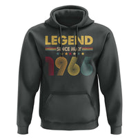 May 60th Birthday Hoodie Legends Since May 1966 Retro Bday
