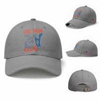 Cat Mom Club Baseball Cap Life is Better with Cats Mothers Day