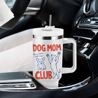 Dog Mom Club Tumbler With Handle Life is Better with Dogs Mother's Day