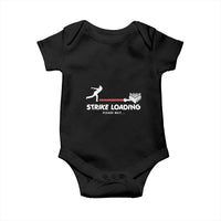 Funny Bowling Baby Onesie Strike Loading Please Wait Ball Pin - Wonder Print Shop