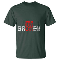 Invisible Illness T Shirt I'm OK I'm Broken - Wonder Print Shop
