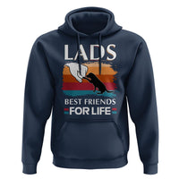 Labrador Lover Hoodie Lab Best Friends For Life Vintage Retro Pet Lover - Wonder Print Shop