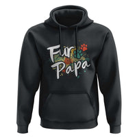 Fur Papa Hoodie Pet Lover Dog Dad Father's Day - Wonder Print Shop