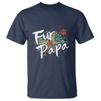 Fur Papa T Shirt Pet Lover Dog Dad Father's Day - Wonder Print Shop