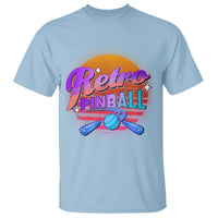 Retro Pinball T Shirt Machine Vintage Arcade Flippers Game - Wonder Print Shop