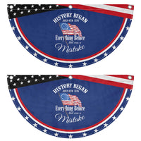 Funny History Began July 4th 1776 Everthing Before That Was A Mistake Patriotic Fan Flag 4th Of July