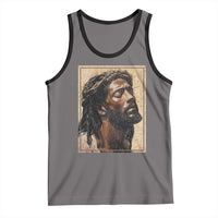 Religious Black Jesus With Crown Of Thorns Tank Top