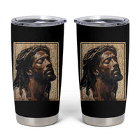 Religious Black Jesus With Crown Of Thorns Tumbler Cup