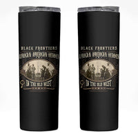 African American Cowboy Skinny Tumbler Black Frontiers African American Heroes In The Old West - Wonder Print Shop