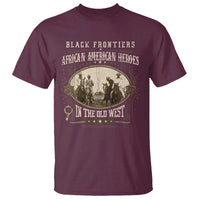 African American Cowboy T Shirt Black Frontiers African American Heroes In The Old West - Wonder Print Shop