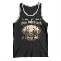 African American Cowboy Tank Top Black Frontiers African American Heroes In The Old West - Wonder Print Shop