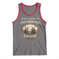 African American Cowboy Tank Top Black Frontiers African American Heroes In The Old West - Wonder Print Shop