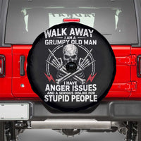 Walk Away I Am A Grumpy Old Man I Have Anger Issues Spare Tire Cover Funny Senior Citizen