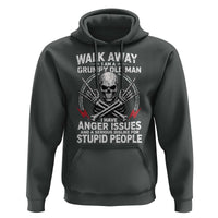 Walk Away I Am A Grumpy Old Man I Have Anger Issues Hoodie Funny Senior Citizen