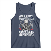 Walk Away I Am A Grumpy Old Man I Have Anger Issues Tank Top Funny Senior Citizen