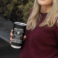 Walk Away I Am A Grumpy Old Man I Have Anger Issues Tumbler Cup Funny Senior Citizen