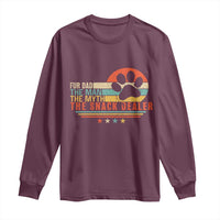 Fur Dad The Man The Myth The Snack Dealer Long Sleeve Shirt Dog Fathers Day