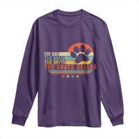 Fur Dad The Man The Myth The Snack Dealer Long Sleeve Shirt Dog Fathers Day
