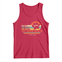 Fur Dad The Man The Myth The Snack Dealer Tank Top Dog Fathers Day