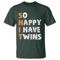 Shit So I Have Twins T Shirt Funny Twin Dad Twin Mom