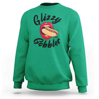 Funny Hot Dog Sweatshirt Glizzy Gobbler Wiener Lover - Wonder Print Shop