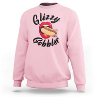 Funny Hot Dog Sweatshirt Glizzy Gobbler Wiener Lover - Wonder Print Shop