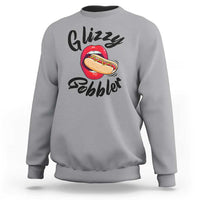 Funny Hot Dog Sweatshirt Glizzy Gobbler Wiener Lover - Wonder Print Shop